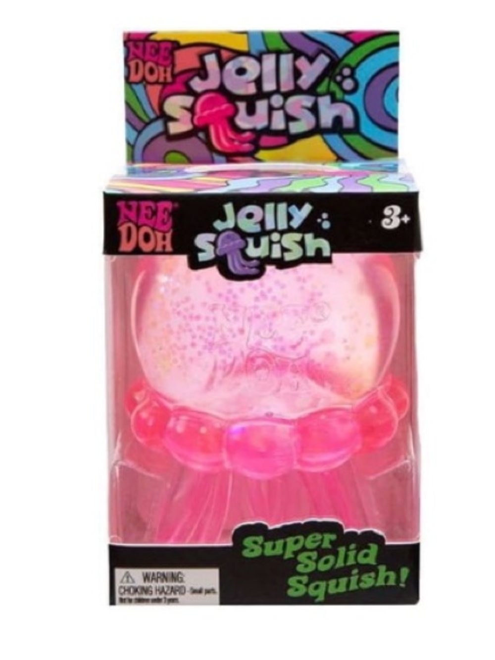 NeeDoh Jelly 🪼 Squish, PINK